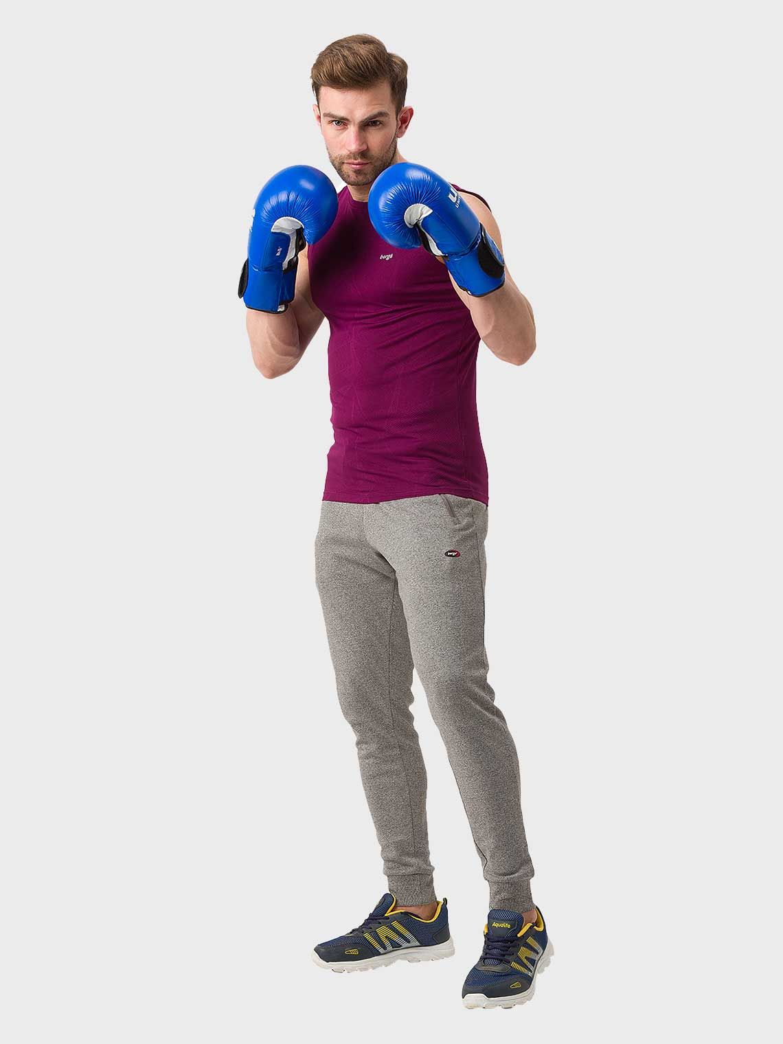 Men Slim Fit Sleeveless T-shirt - Image 6