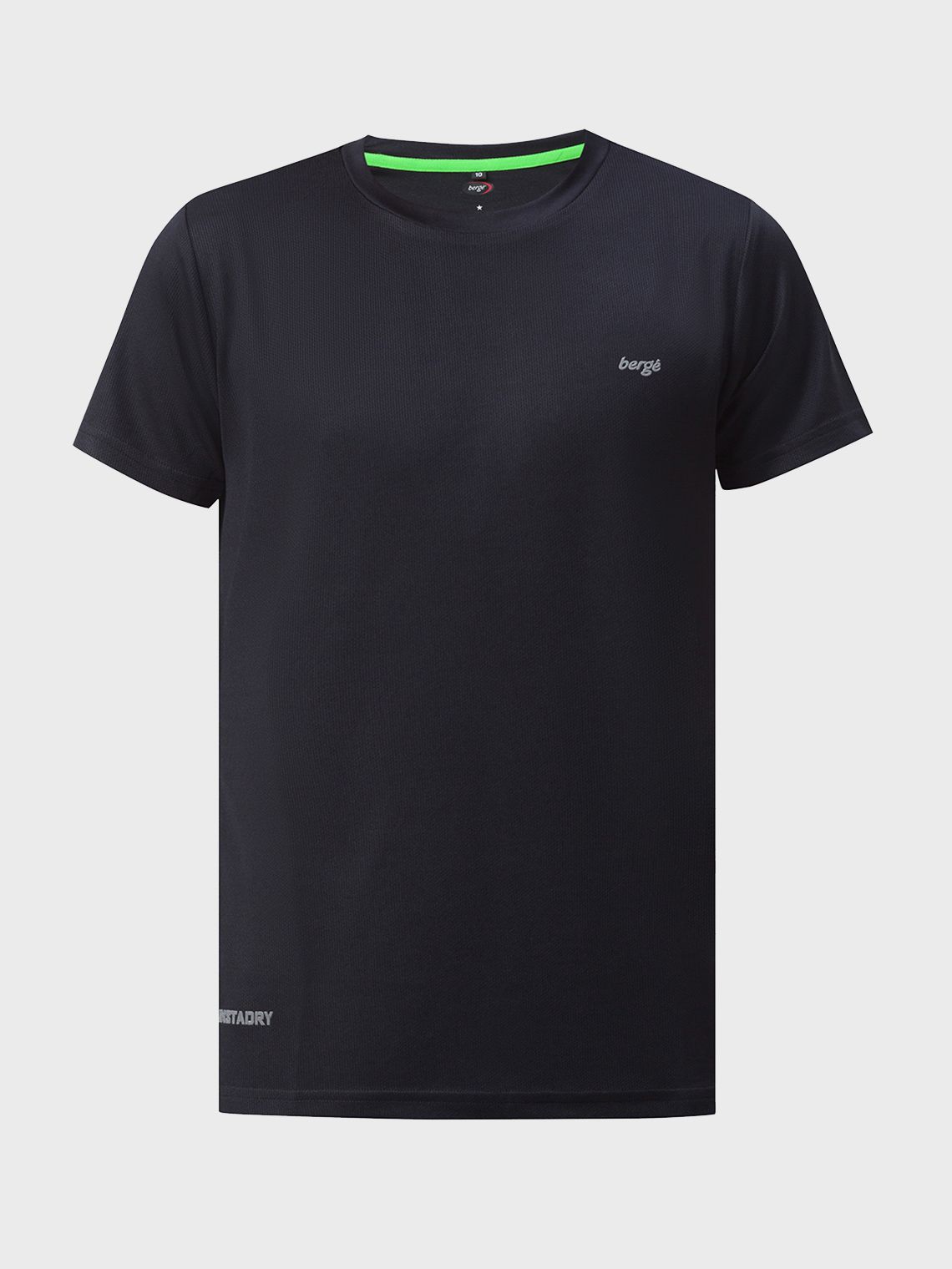 Boy's Solid Round Neck Polyester T-shirt