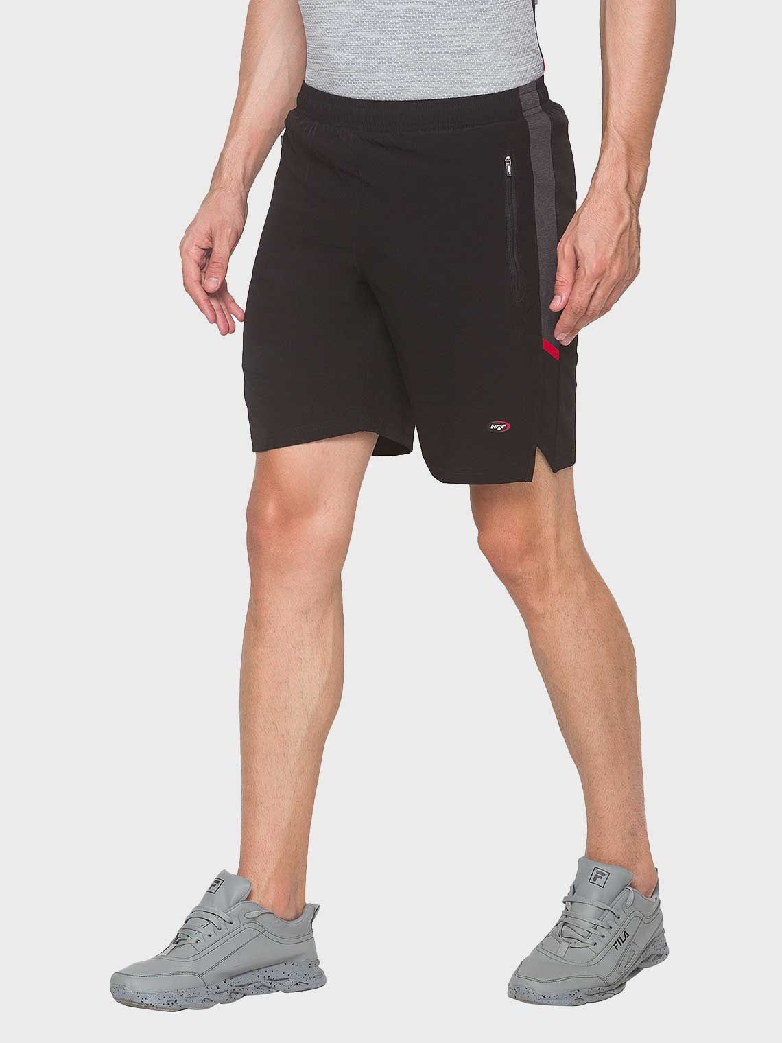 Men Woven Slim Fit Sports Shorts