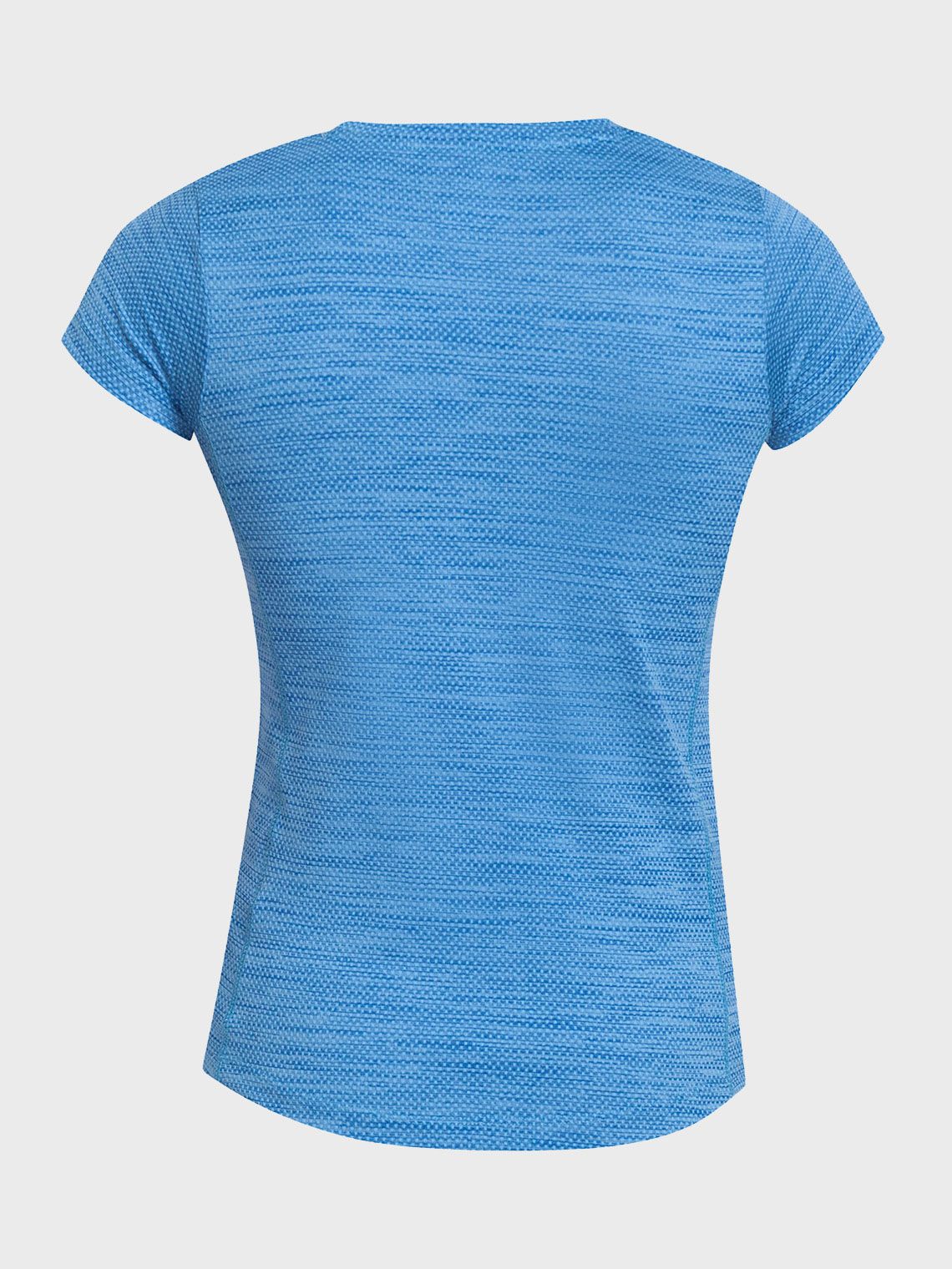 Girl's Round Neck Jacquard Slimfit T-shirt - Image 2