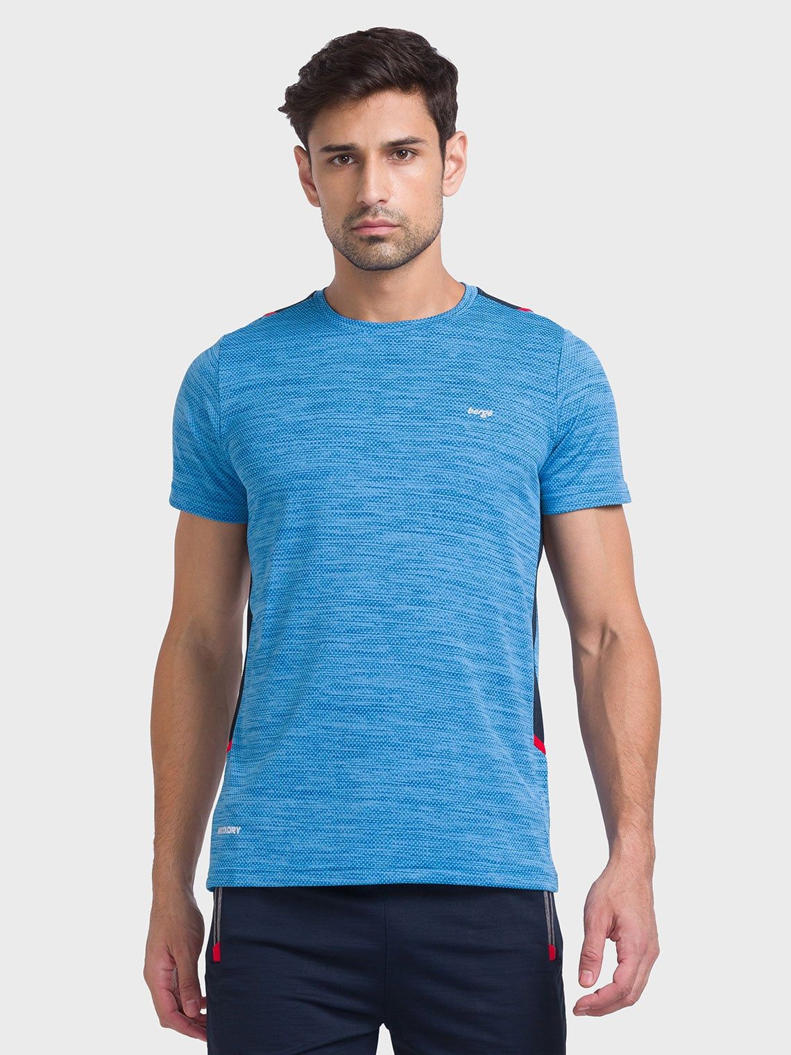 mens instadry aqua tshirt