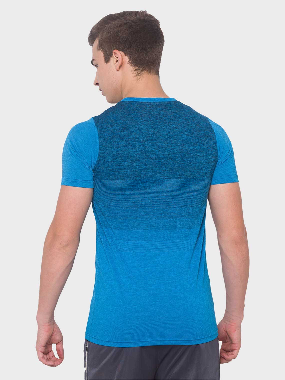 Men Casual Instadry Ombre T-Shirt - Image 4