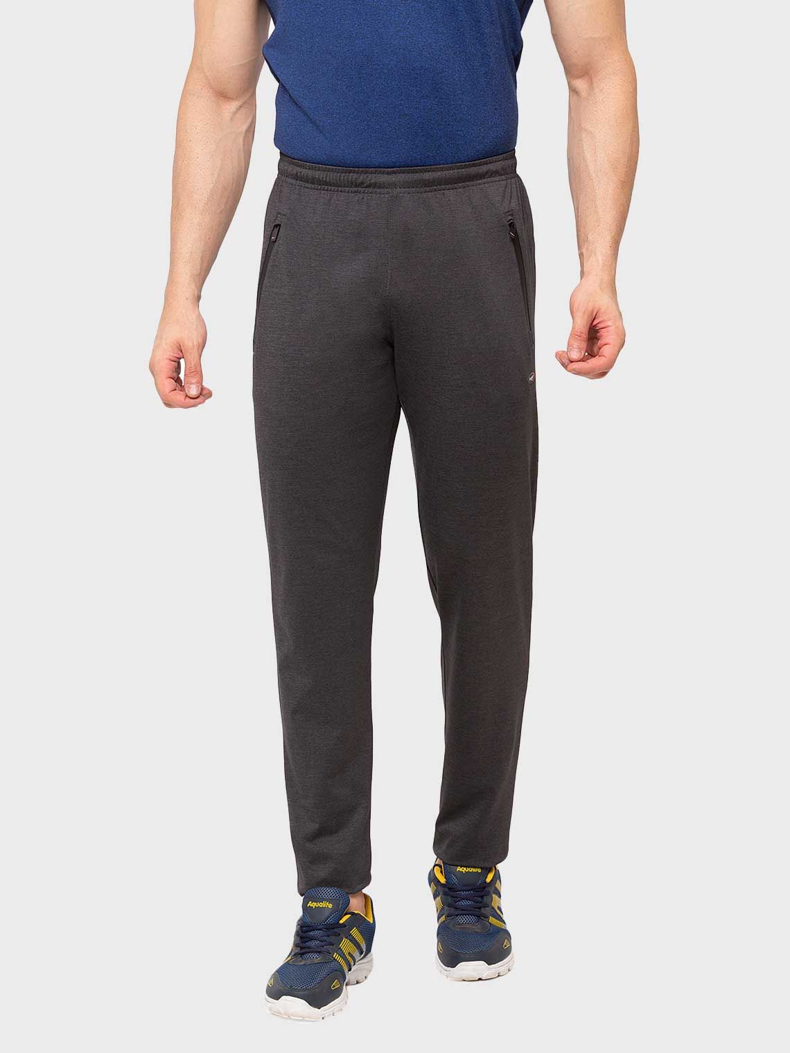Men Ultra Slim Fit Melange Track Pant - Image 3