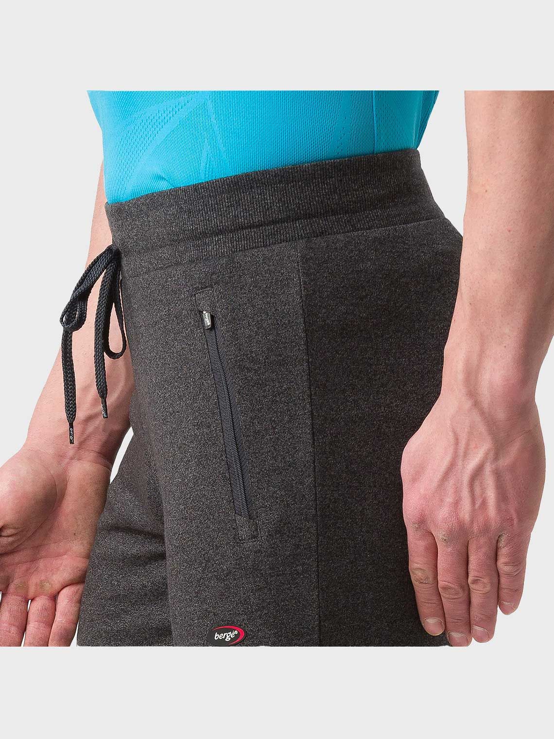 Men Melange Joggers - Image 5