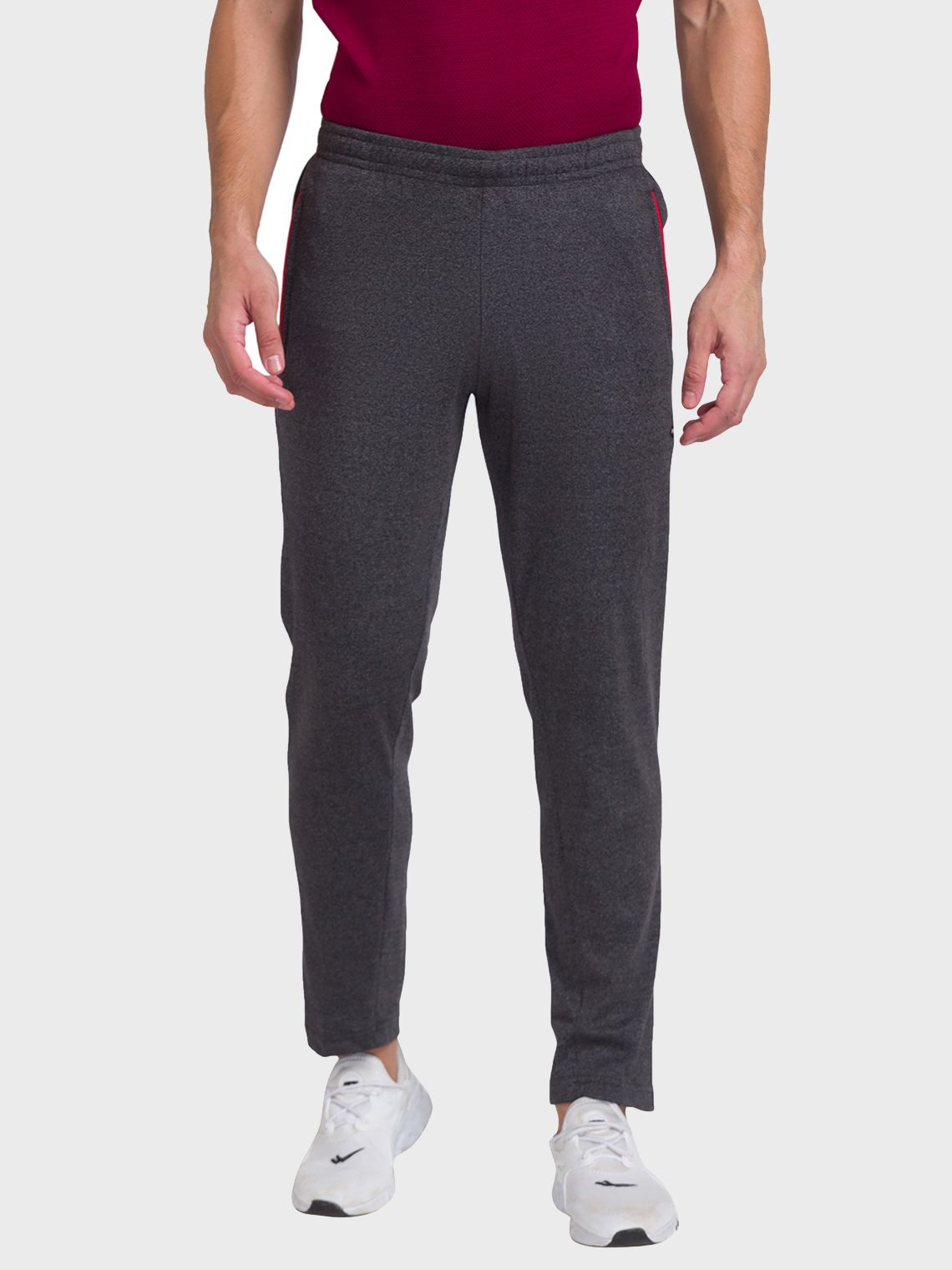 Men Ultra Slim Fit Athleisure Track Pant - Image 3