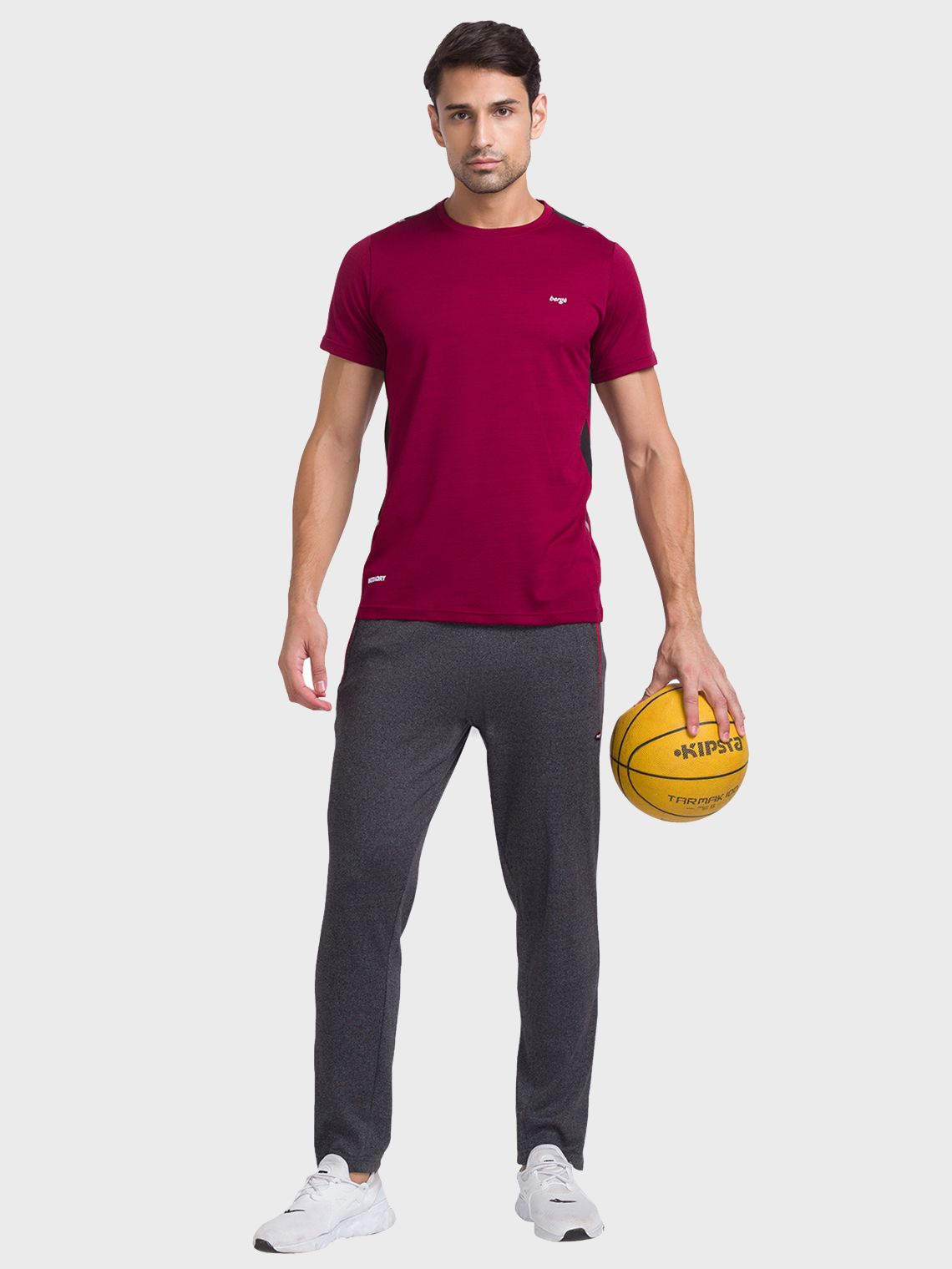 Men Ultra Slim Fit Athleisure Track Pant - Image 4