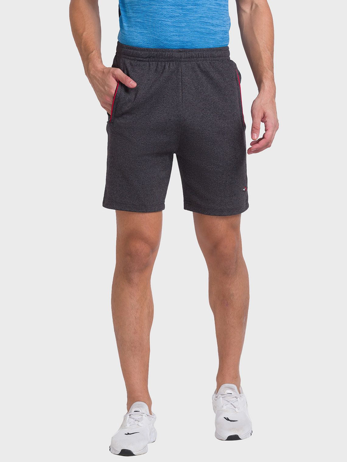 Men Melange Shorts - Image 4