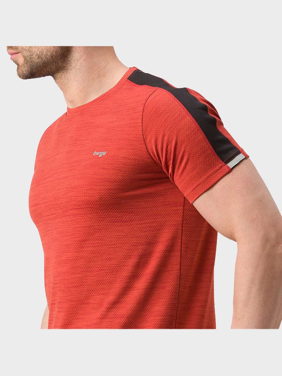 Men Round Neck Slim Fit T-shirt - Image 3
