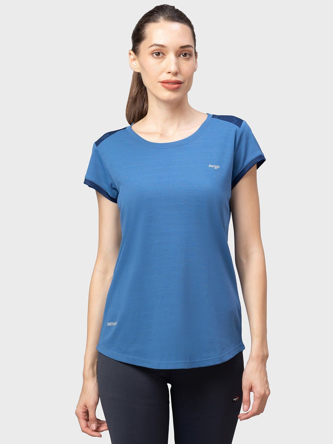 Blue sports t shirt for women