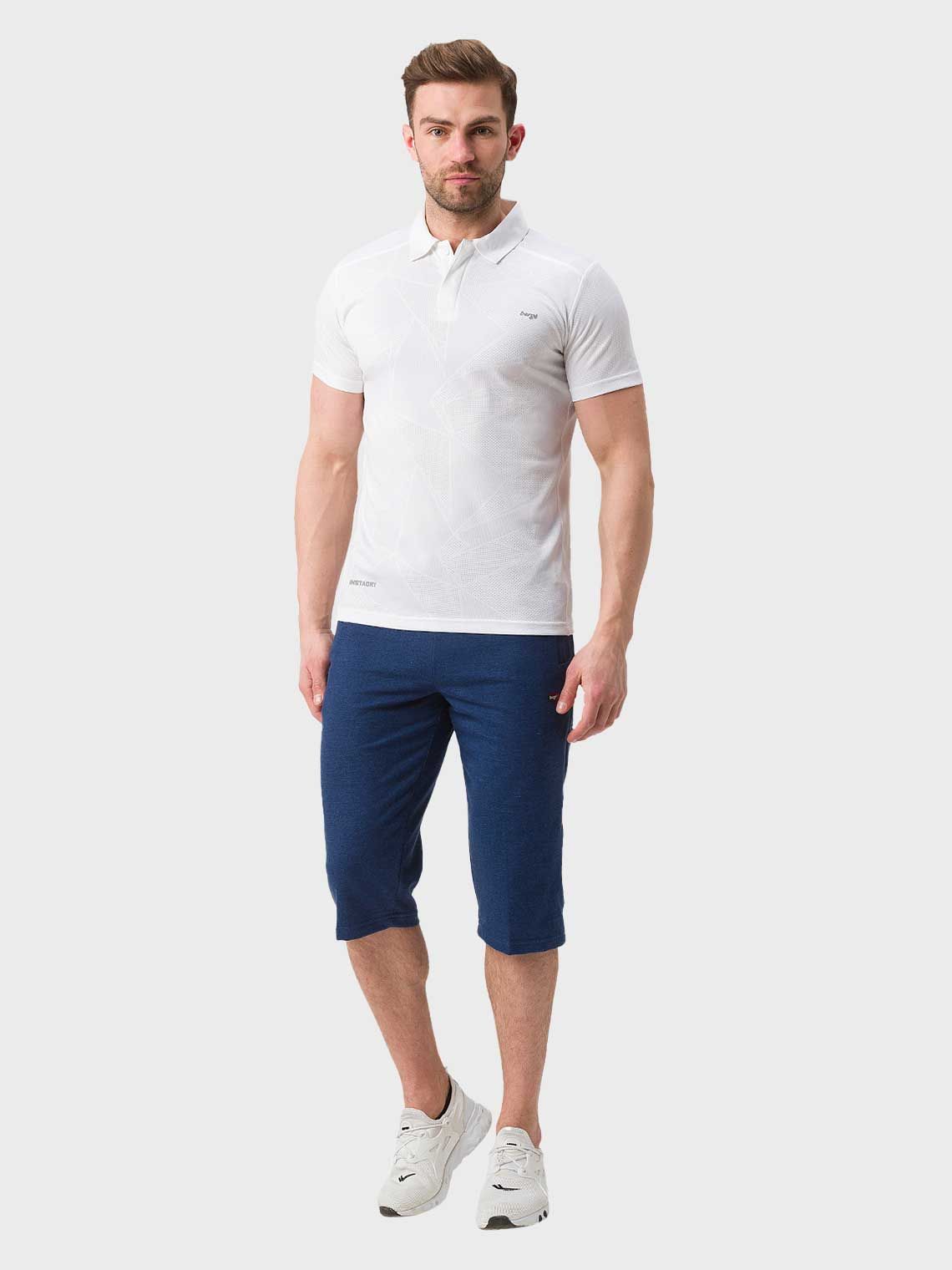 Men Polo Slim Fit Instadry T-shirt - Image 2