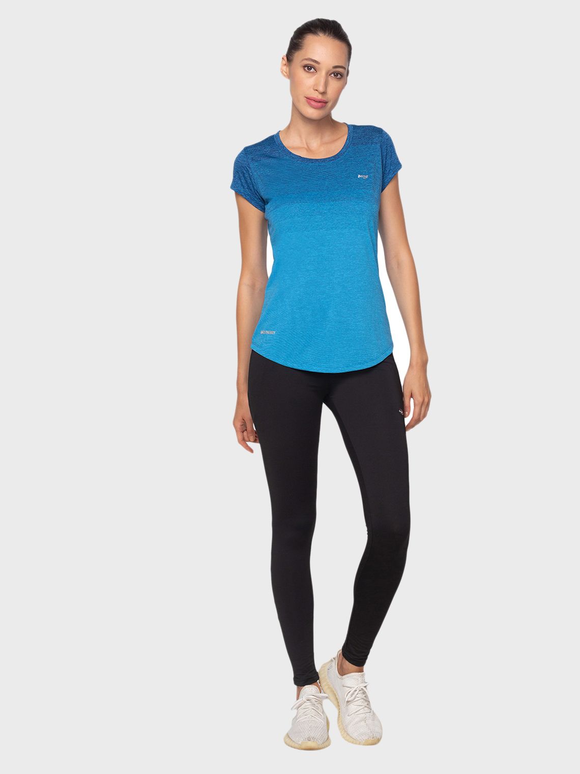 Women Short Sleeve Casual Ombre T-Shirt - Image 6