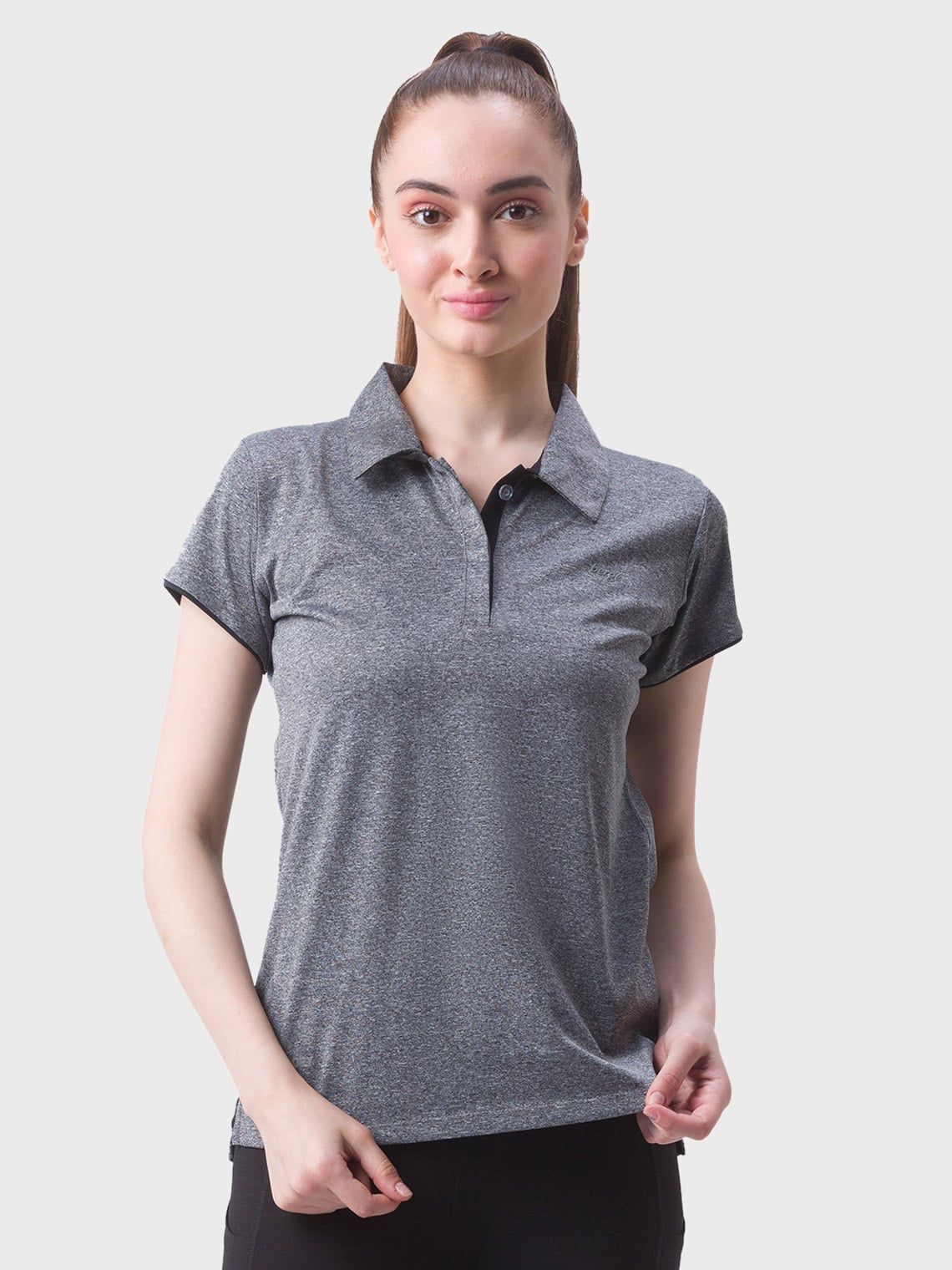Women Polo Slim Fit Instadry® T-shirt