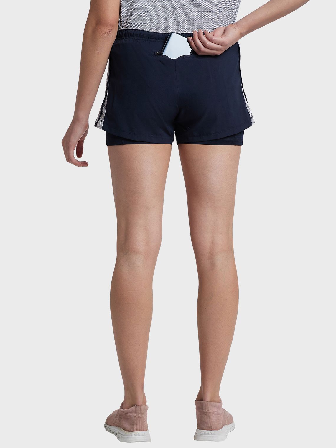 Women Running Shorts with Tights - Image 9
