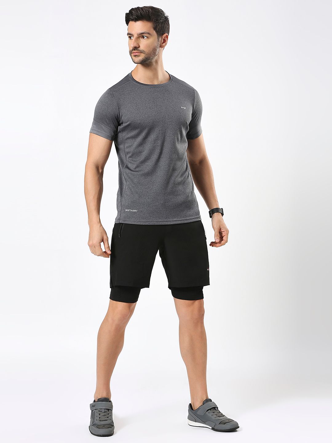Men Running Shorts with Tights - Image 4