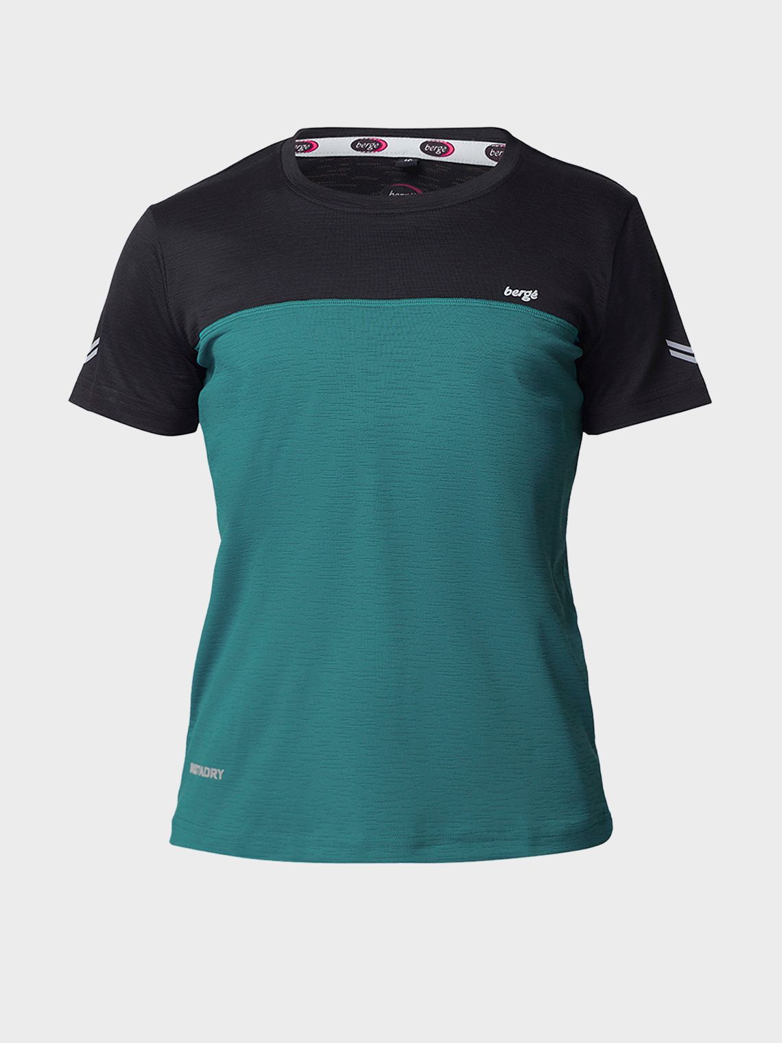 Boy's Instadry Round Neck Color-Block T-shirt