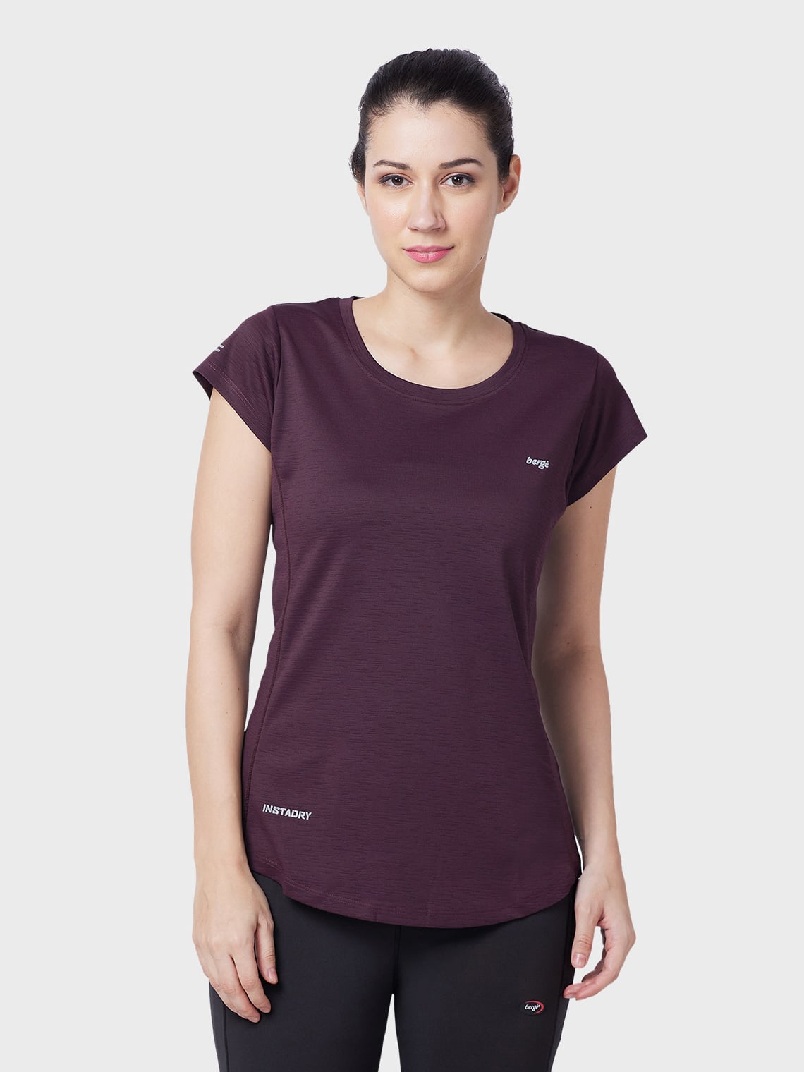 Women Round Neck Instadry®  Workout T shirt