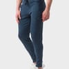 mens teal melange joggers