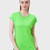 neon green sports t shirt for women