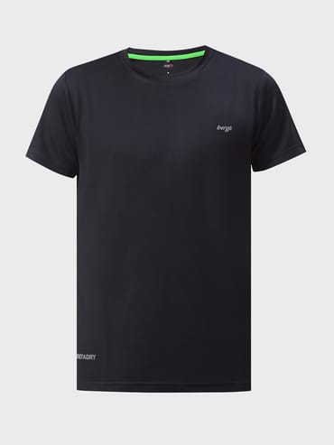 Boy's Solid Round Neck Polyester T-shirt