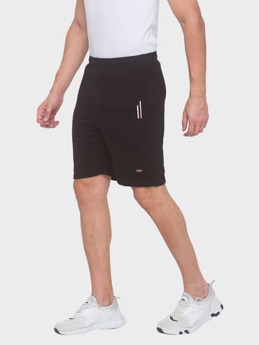 Men black shorts