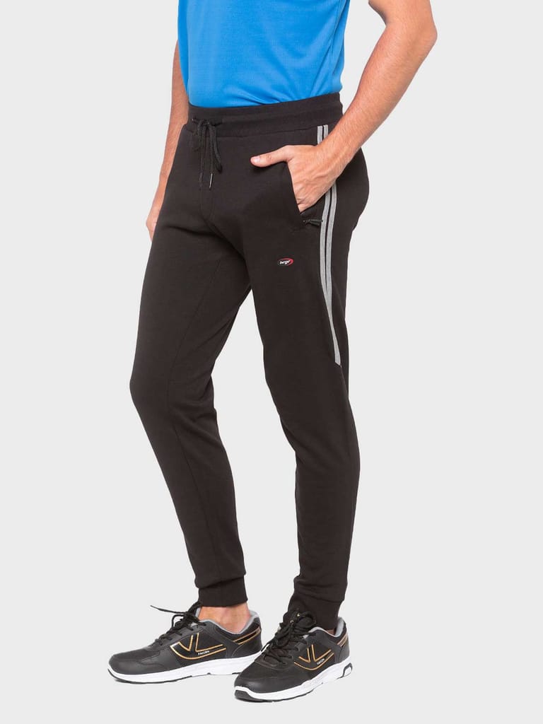 mens instadry black track pants