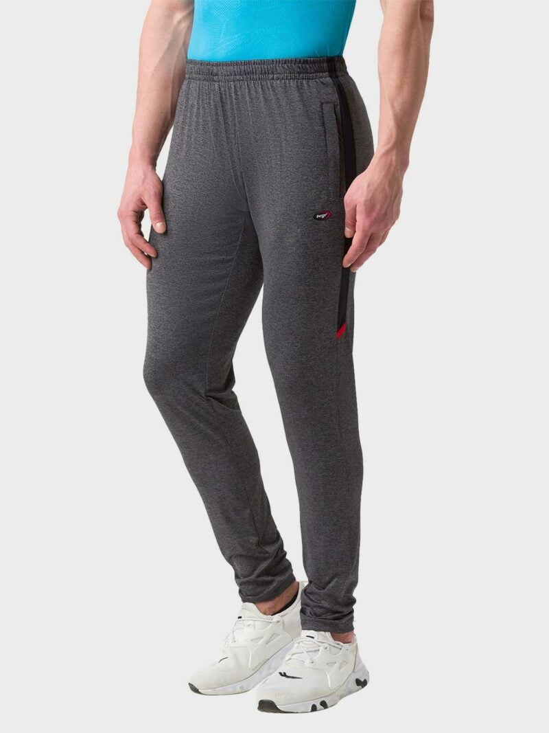 mens instadry dgrey melange track pant