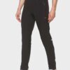 mens instadry black woven track pant