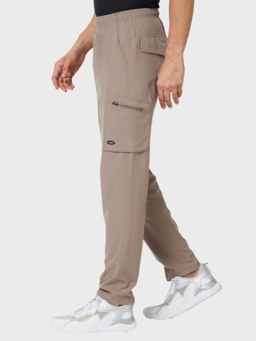 Men Ultra Slim Fit Athleisure Cargo Track Pant